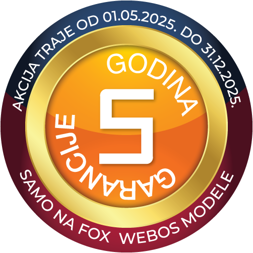 5 godina garancije na webOS smart FOX televizore