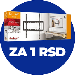 Uz Hisense TV kupi TV nosač za 1 rsd