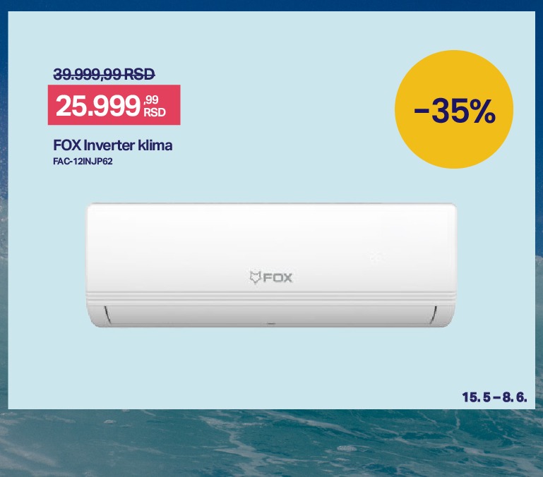 inverter-klima-uredaj-fox-akcija