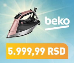 Beko pegla na akciji