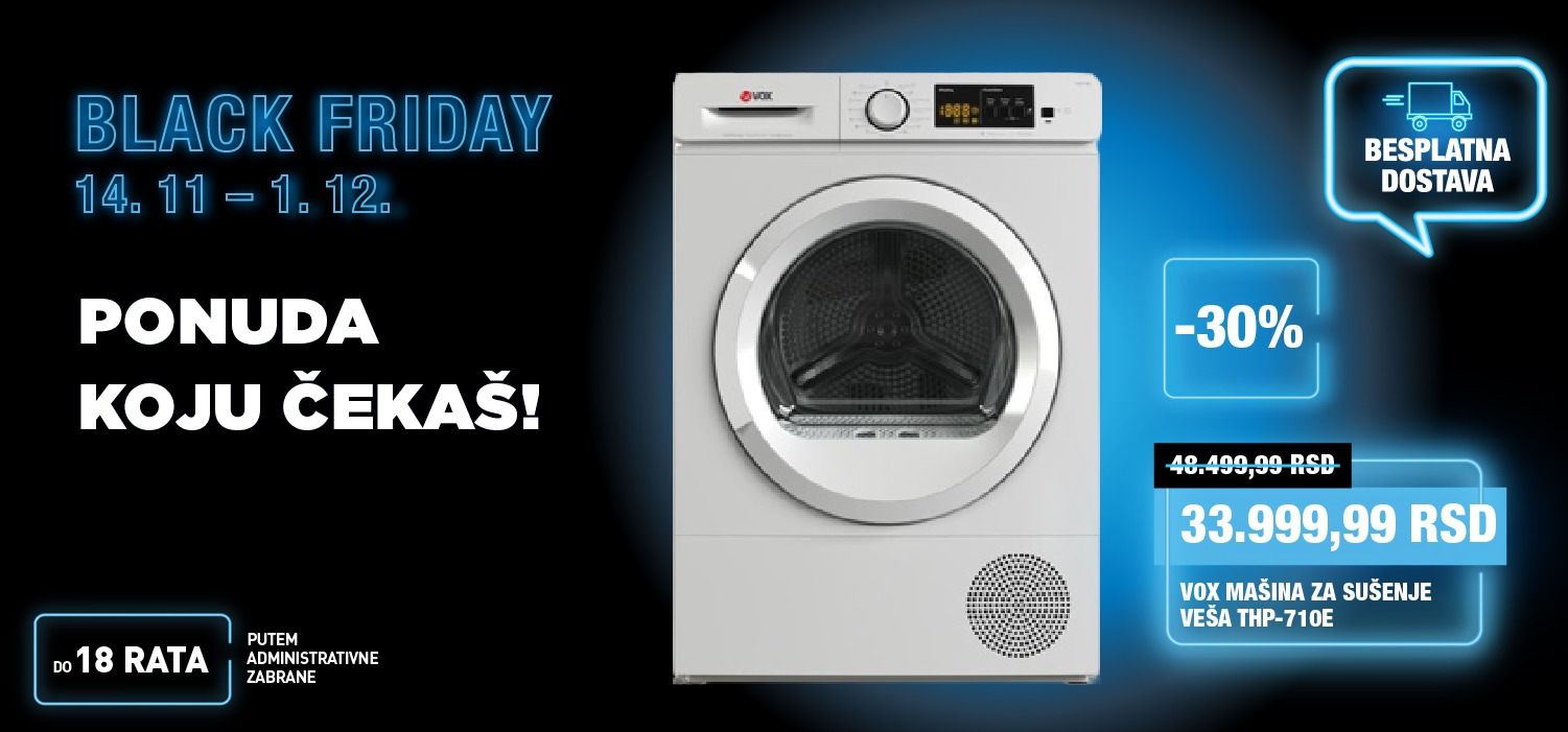 Ves masine black friday ePlaneta