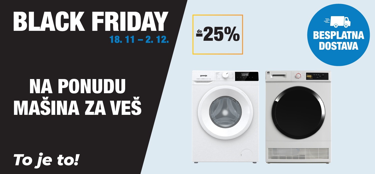 Ves masine black friday ePlaneta